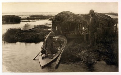 Der Jäger kehrt zurück, Leben und Landschaft auf den Norfolk Broads, ca. 1886 von Peter Emerson und Thomas Goodall